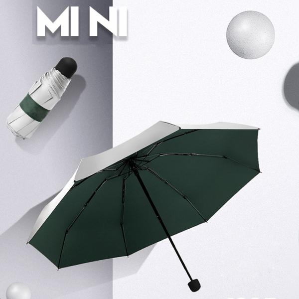 Mini Pocket Manual Umbrella with Customized Logo Print and Aluminium Fiberglass Ribs