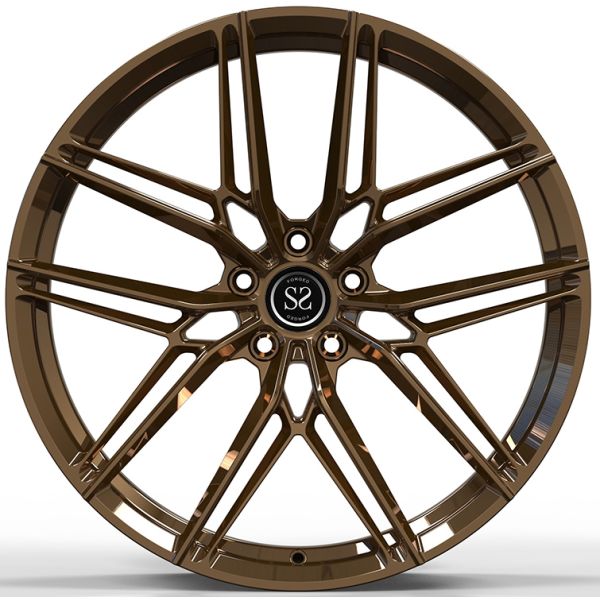 2006 Honda Odyssey Polished Bronze Forged 1 Piece Forged Wheels