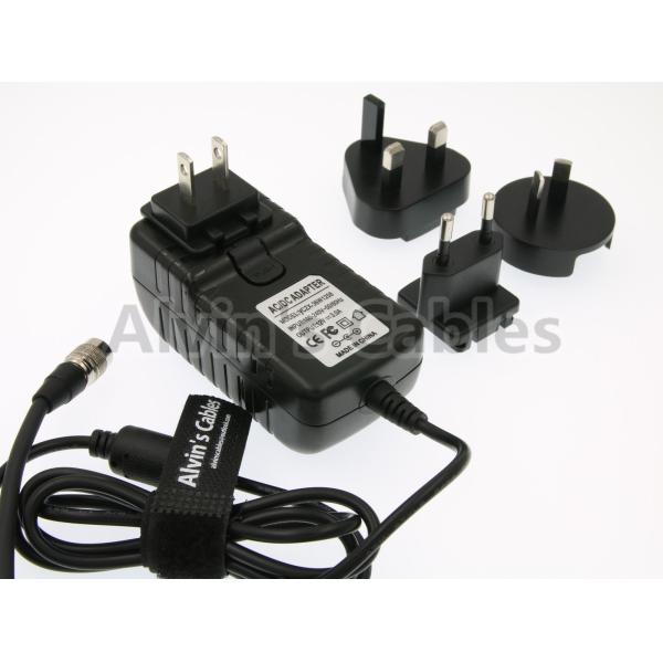 Alvin's Cables Sound Devices Universal AC Power Adapter for Sound Devices ZAXCOM Sony with US UK EU AU Plugs