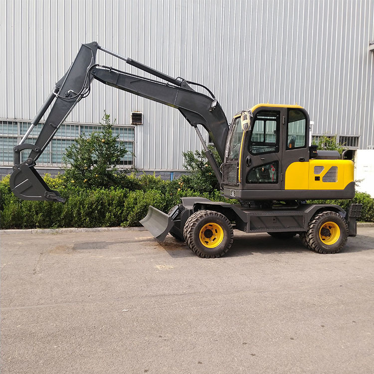 Большой, который катят землекоп Backhoe экскаватора 55kw большой Towable для используемого инженерства