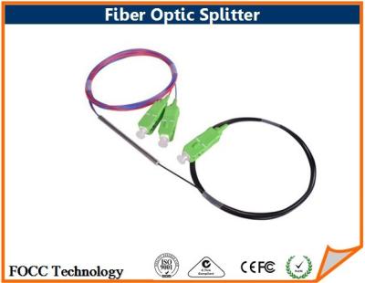 Multiple Channel Mini Signal Blockless PLC Optical Splitter Fiber Passive Device