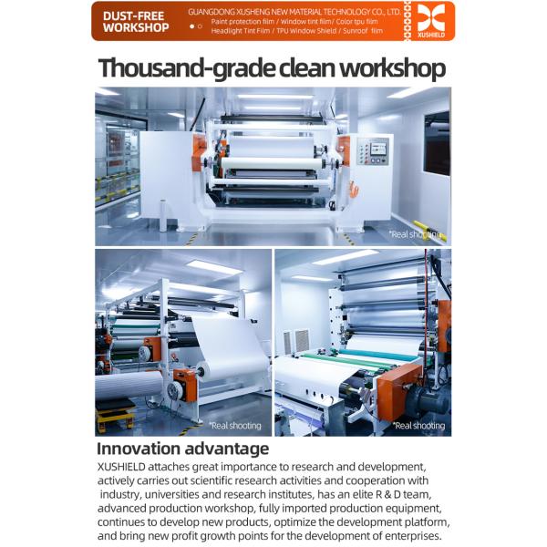 Self Healing Paint Protection Film Gloss Black TPU 1.52x15m for Cars