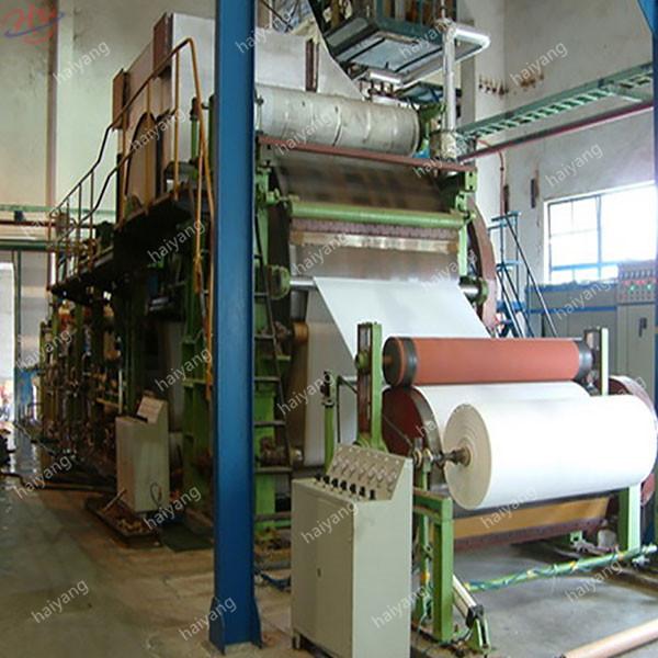rolo do papel higiênico de 21*6*5m 510t 2400mm que faz a máquina