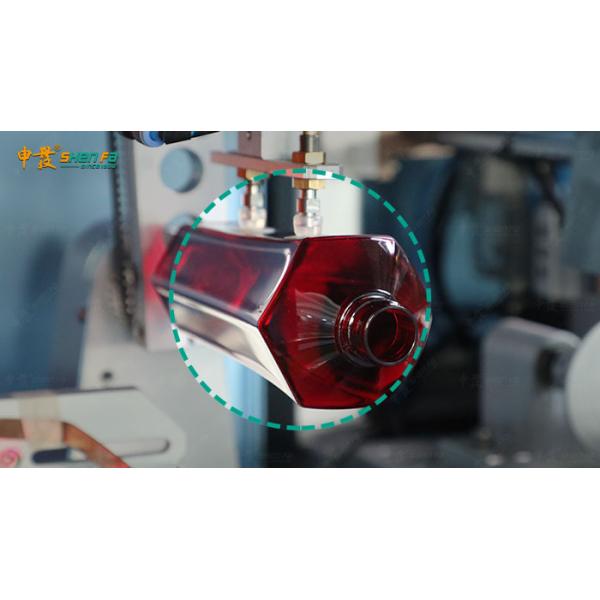 Mechanical Driving Bottles Automatic Hot Foil Stamping Machine