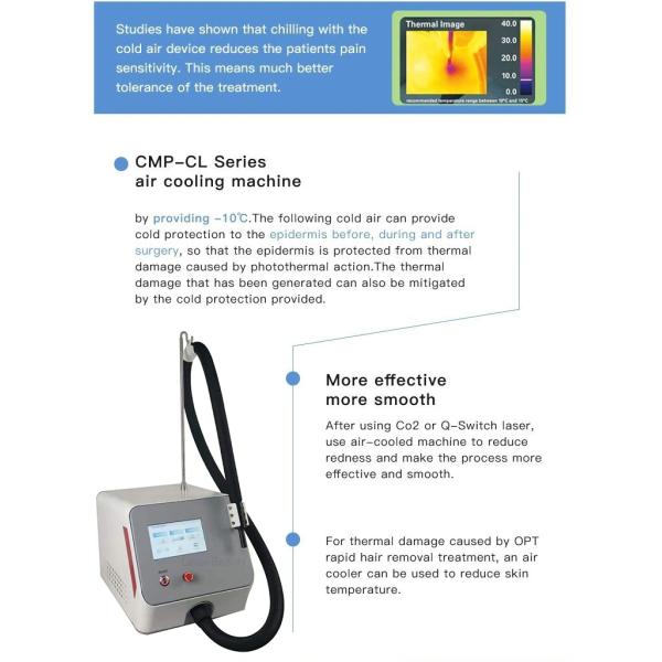 -20 градусов по Цельсию крио-охладитель кожи холоднее система охлаждения помещений для лазерной обработки