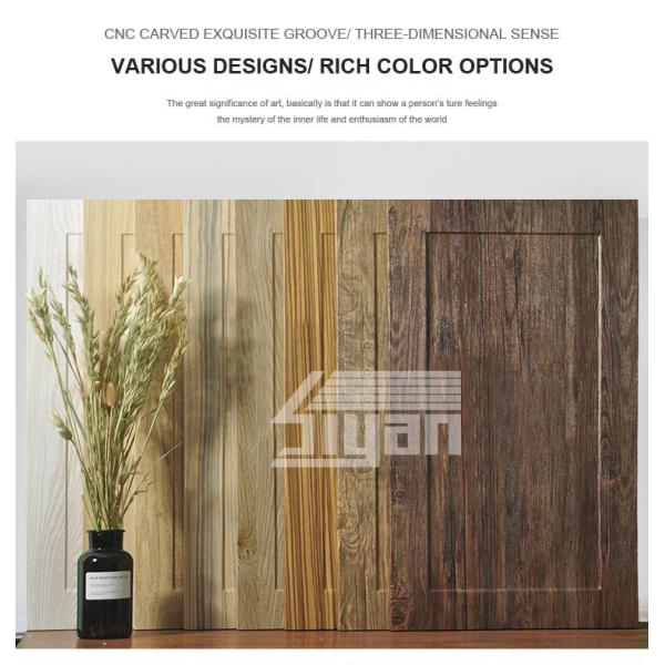 Flat Panel Classic Cabinet Doors Custom Design For Kitchen / Bathroom