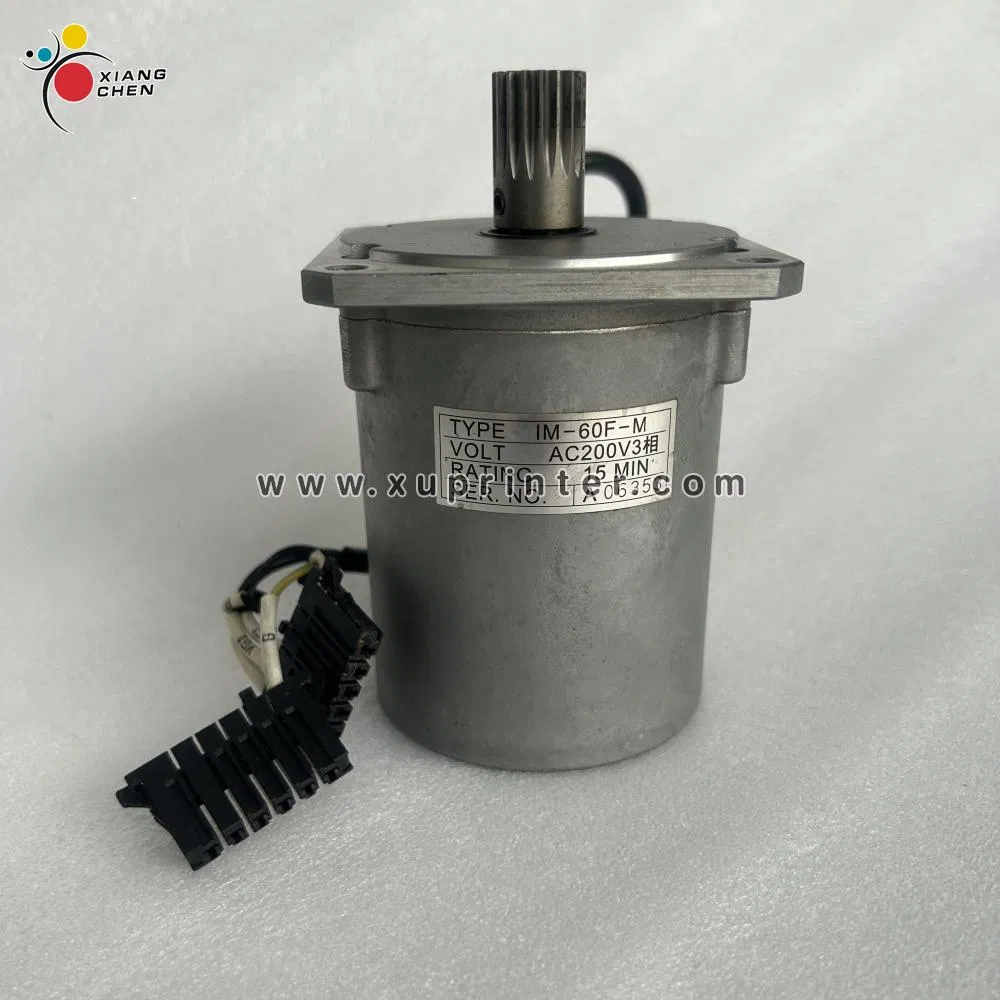 Original Im-60f-M Motor AC200V3 for Komori Offset Printing Spare Parts