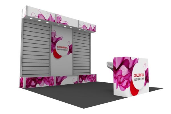 Wholesale custom printing 10*10ft tradeshow booth,exhibition booth trade show display