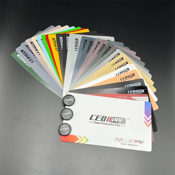 Зелёный цвет TPU PPF двойной слой скретч 7.5mil 60 дюймовой автомобильной краски пленки