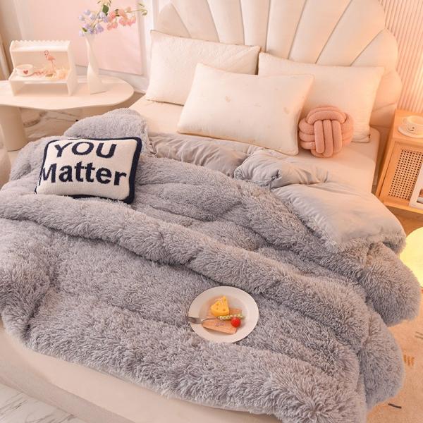 Casa Tejidos Sillón de edredón Sillón de peluche visón terciopelo engrosado Sillón de lana de cordero cálido para invierno