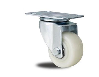 medium duty 3  white PP caster with brake,4 swivel PP caster brake,3 inch PP castor,