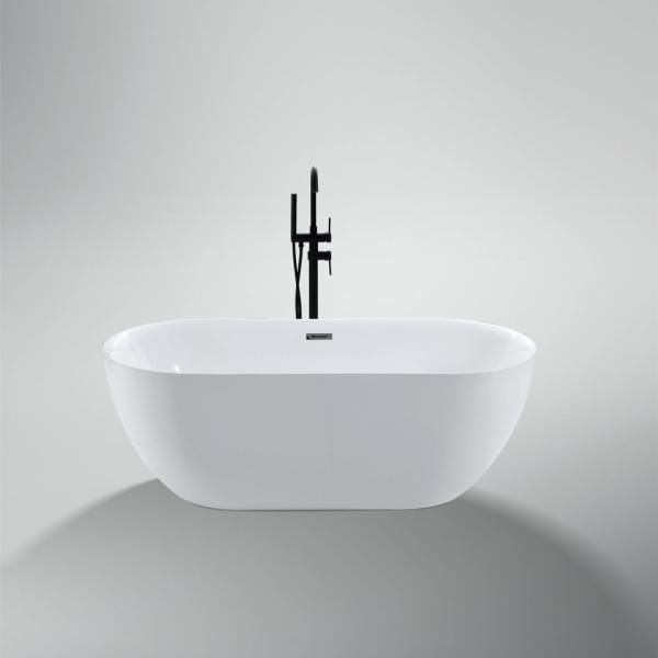 Acrylic Outdoor Tub Luxury Oval Freestanding Bathtub for Your Customer Requirements