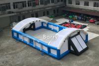 Cour de terrain de football gonflable de PVC de jeux gonflables extérieurs de sports