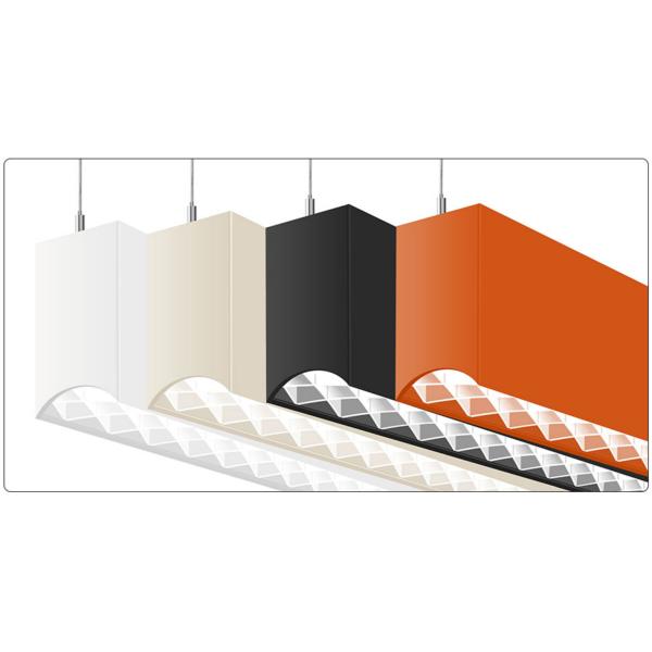 Bright LED Linear Light 14W 30W Suspended Mounted 1200mm Aluminum Profile Pendant Lighting Ceiling Light hanging