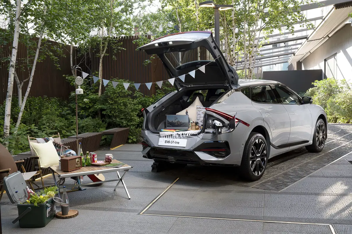2024 KIA EV6 Чистый электрический 5-дверный 5-местный Авто компактный внедорожник Новое энергетическое транспортное средство 671KM Высокоскоростной автомобиль