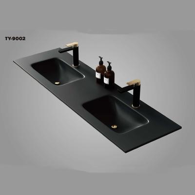 O banheiro o Tabletop de vidro moderado que do dissipador moderou o vidro personalizou 60cm a 200cm