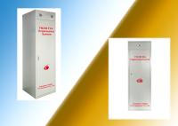 cylindre simple d'extincteur de Cabinet de 100L FM200 avec deux becs