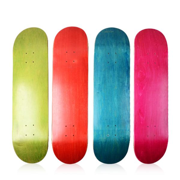 Wholesale Pro Custom Colorful 7 Ply 100% Canadian Maple Skateboard