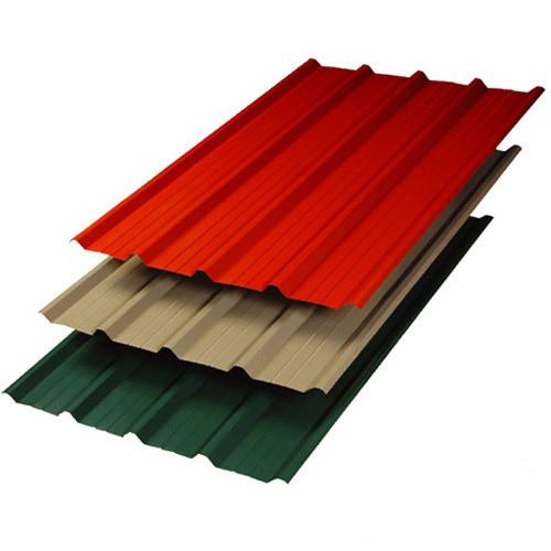 Cold Rolled Corrugated Steel Roofing Sheet Plate Color Coated 28 Gauge 1219mm