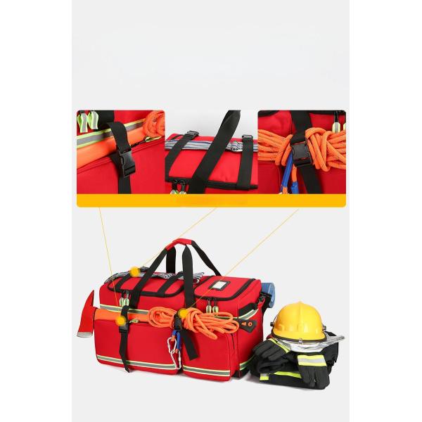 Large Capacity Waterproof Emergency Medical Bag Hand-Carry Epidemic Prevention Rescue Kit 1800D Oxford Fabric