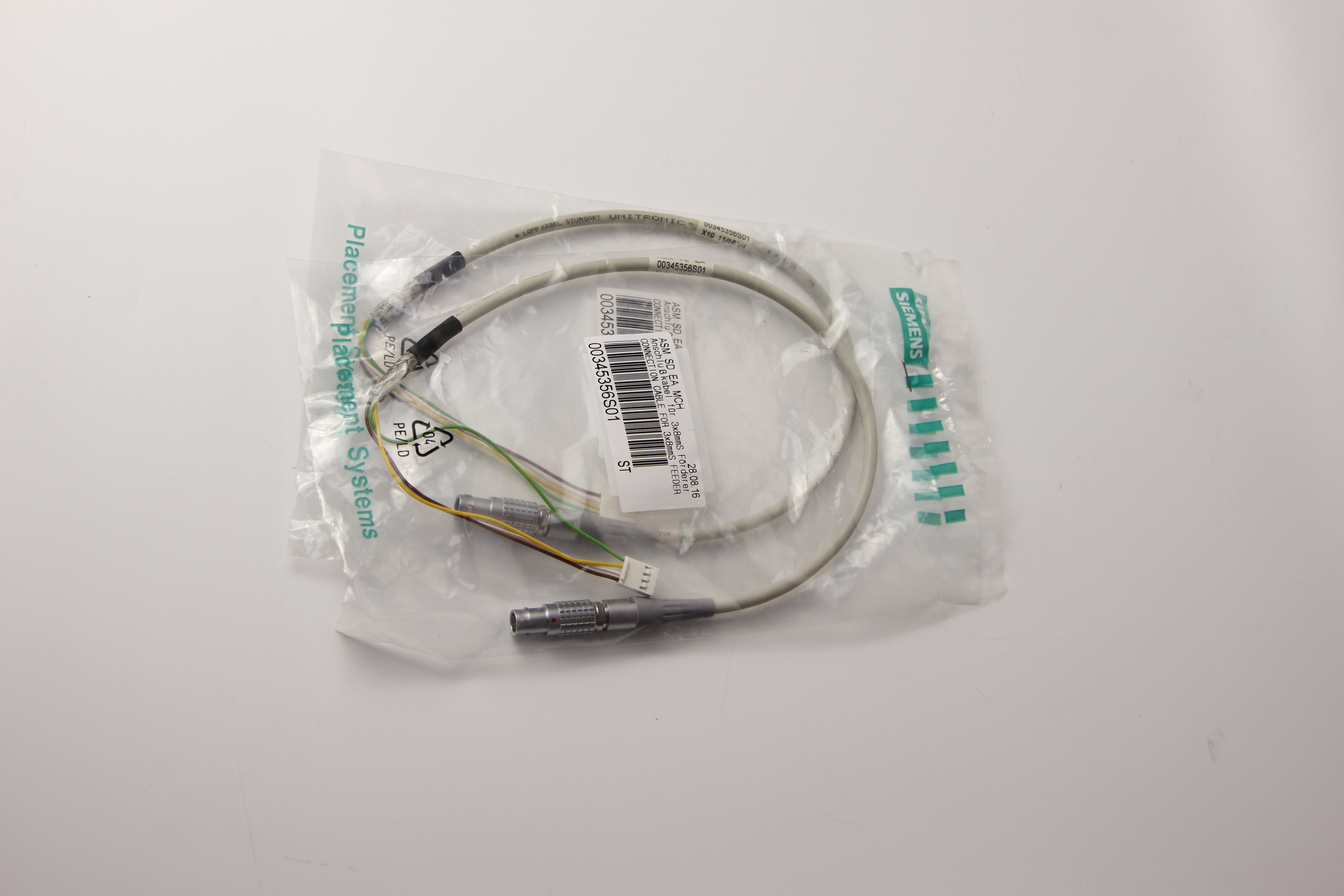 ASM SD EA MCH Ansch Iu Kabel кабеля соединения 00345356S01 SMT