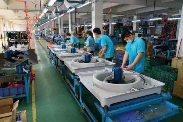 Greenhouse FRP Fan Conical Poultry Farm Fiberglass Exhaust Box Negative Pressure Fan