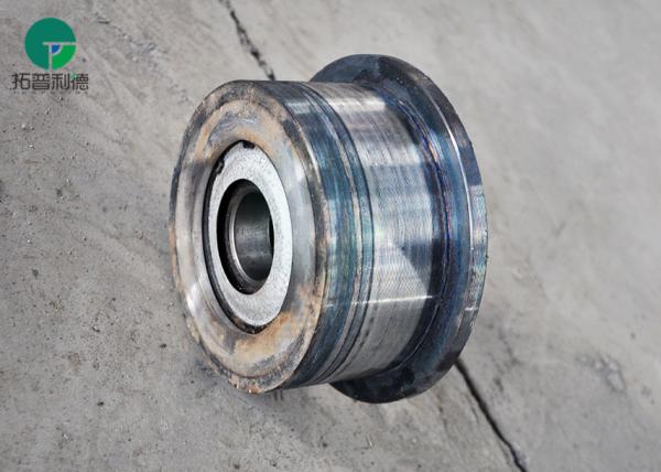 Dia 100-10000mm Customized Transfer Cart Single Rim Railway Cast Steel Rail Wheel For Sale