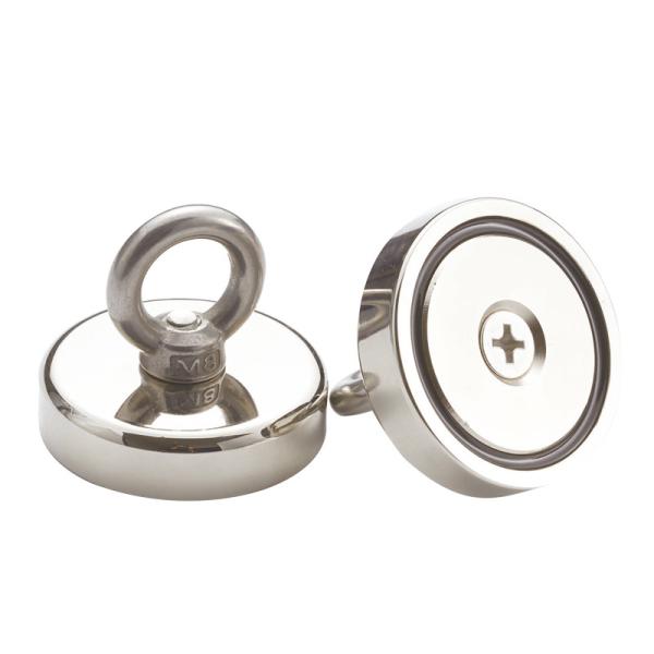 OEM ODM Fishing Neodymium Magnets Nickel Coated For Industrial
