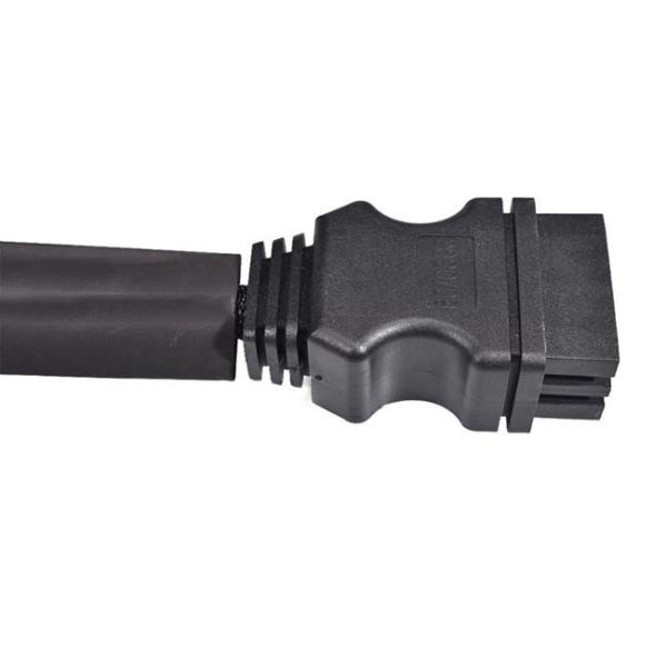 Agora o cabo do chicote de fios do fio da pá personalizou 11PIN de cobre estanhado