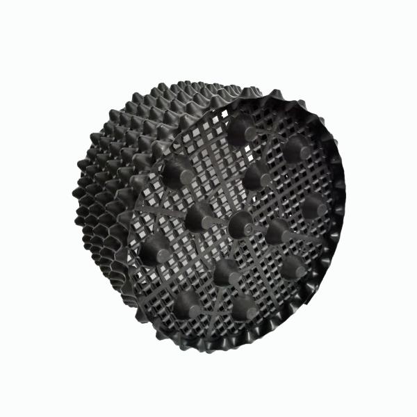 Potenciômetros Multifunction do ar do plástico do diâmetro 44L de 40cm branco de um preto de 10 galões