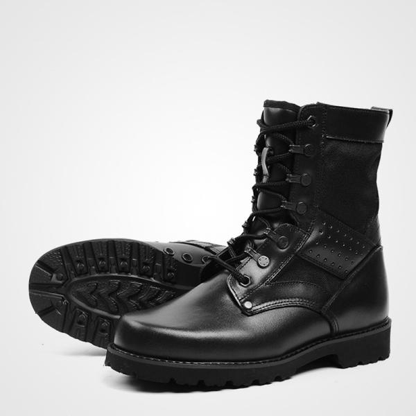 Wear Resistant Cowhide Military Combat Boots Lightweight Under Armour Combat Boots
