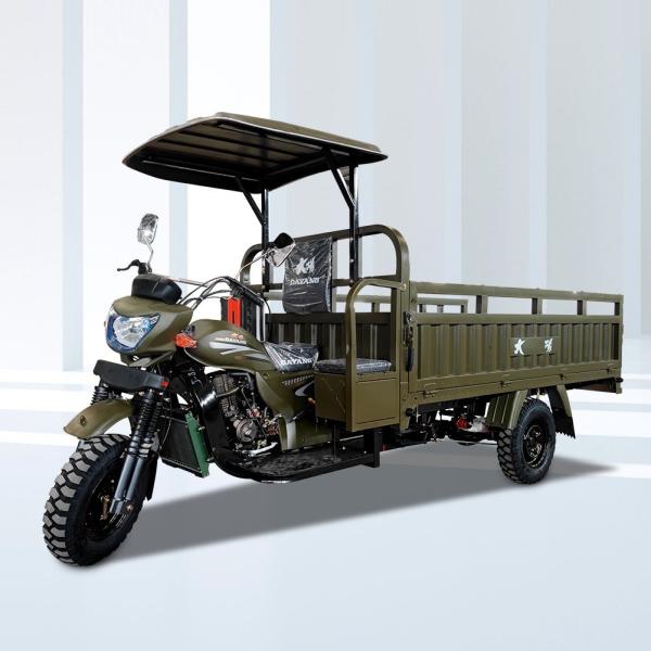 800 kg Triciclo Cargo Táxi a gasolina 200cc Caminhão agrícola a gasolina Triciclo de carga