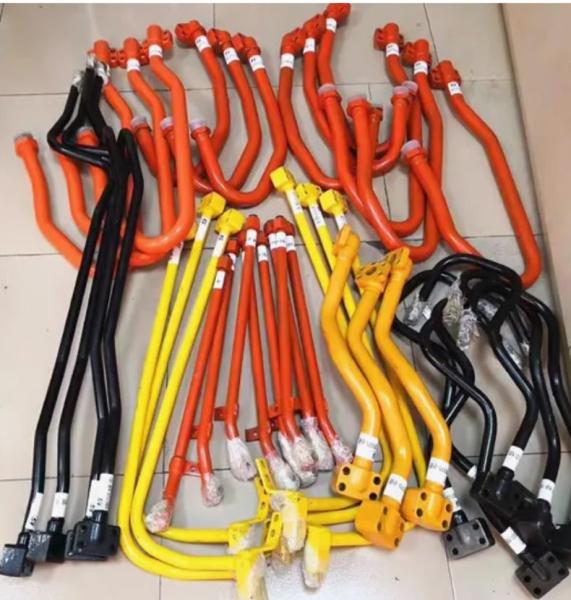 Industrial Excavator Braided Coolant Radiator Suction  Air Fuel Gas Steam Concrete Parker Marine Flexible Fitting High Pressure Rubber Hydraulic Pipe Hose