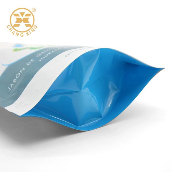 ликер пластмассы мешка 1kg 2kg портативный детержентный упаковывая льет Spouts