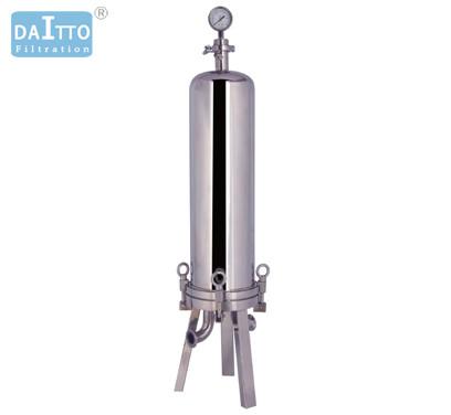 Sediment Filtration Industrial Filter Housing Anti Corrosion Materials
