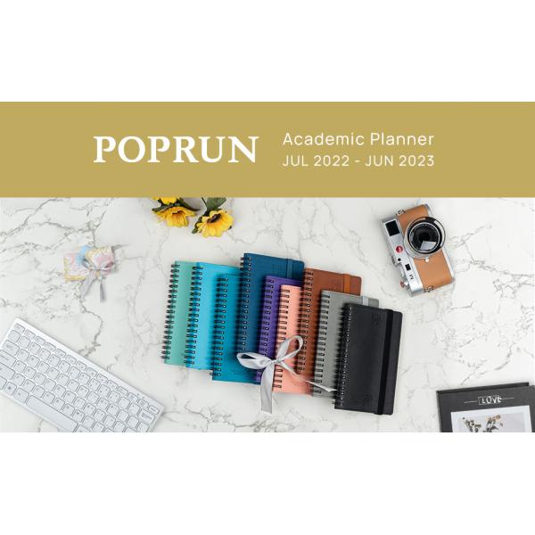 PU Softbound ECO Friendly Academic Planner 2023 2024 Медаль Спираль