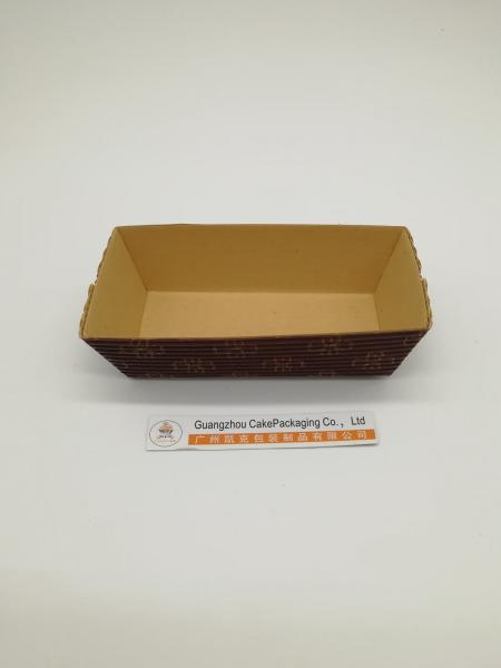 China Supplier wholesales non-stick paper loaf pans Paper Bread Baking Pans Cupcake Liners