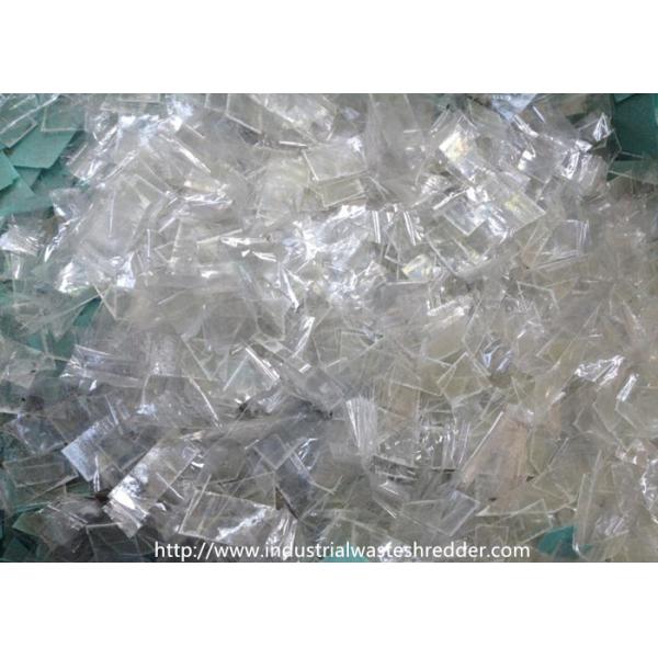 66KW PP / Glass Fiber Strips Industrial Waste Grinder