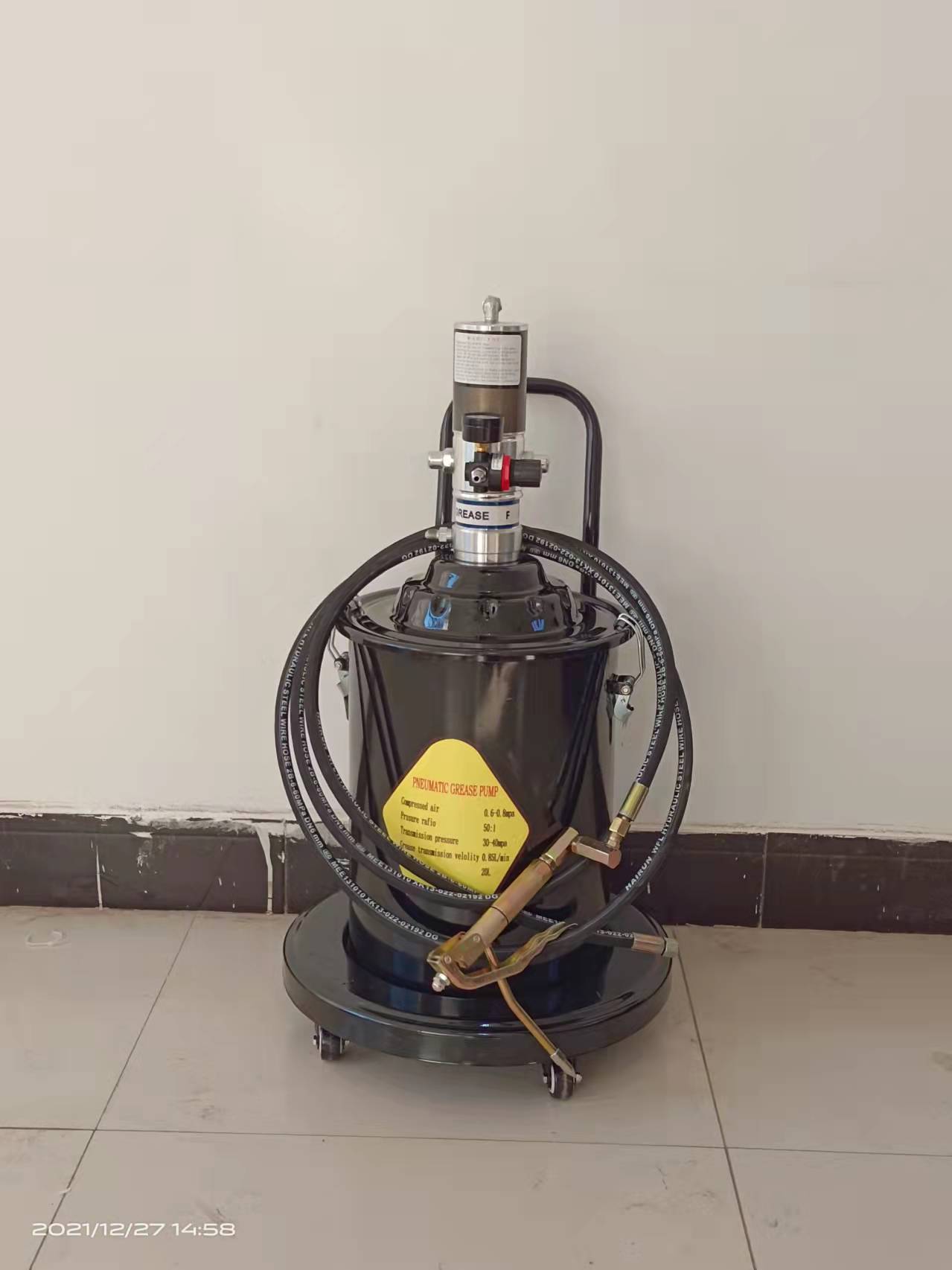 Воздуха давления 40L OEM насос для нагнетания консистентной смазки высокого пневматический