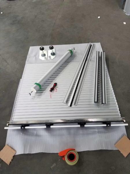 Metal or Aluminum Alloy Industrial Motorized Automatic Overhead Roller Shutter Door
