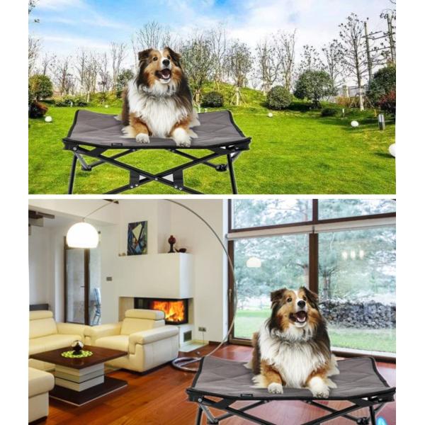 Стабилизированная охлаждая кровать собаки перемещения Washable сетки на открытом воздухе