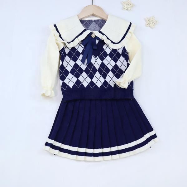 Winter Children Sweater Girls Clothing set Toddler Christmas Dresses Fall kids Girl Baby Sweaters Clothes Dress