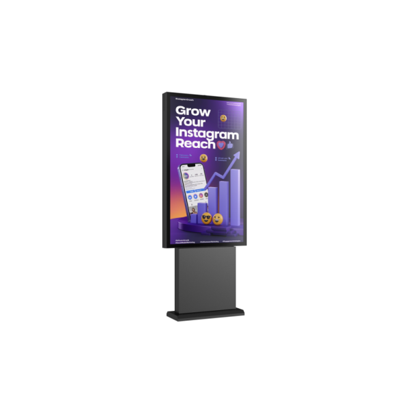 55/65/75/86 Inch Full HD Outdoor Digital Signage UV Resistant Quick Setup