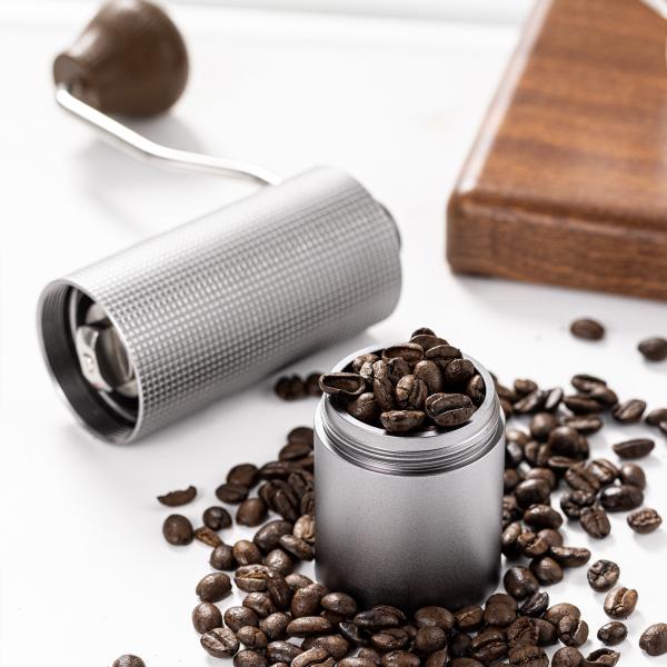 Comercial Manual Hand Grinder Adjustable Setting Burr Coffee Grinder