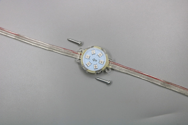 модуль пиксела СИД цвета 20pcs DC12V диаметра 42mm Addressable белый с ясной крышкой