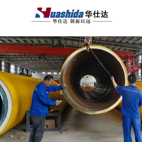 HDPE Jacket Pipe Extrusion Line with Thermal Insulation Dust-Free Planetary Cutting and Customizable Color
