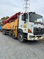 Putzmeister 49 Meters Concrete Pump Truck Second Hand Pump 49M with Hino Truck Pumps 2012