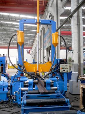 Soldadura do feixe de H e máquina assemblying 3 automáticos do endireitamento em 1 linha de produções do feixe de H