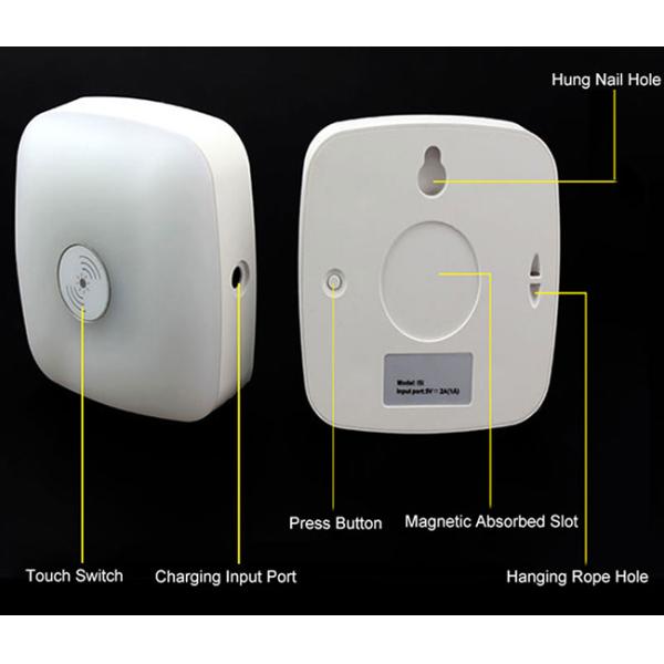 Smart LED Night Light Wireless With Built - In 500 MAh Lithium Battery