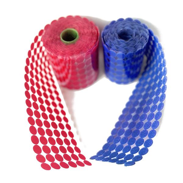 Customized Adhesive Hook And Loop Letter Buckle Hook And Loop Stickers 20mm